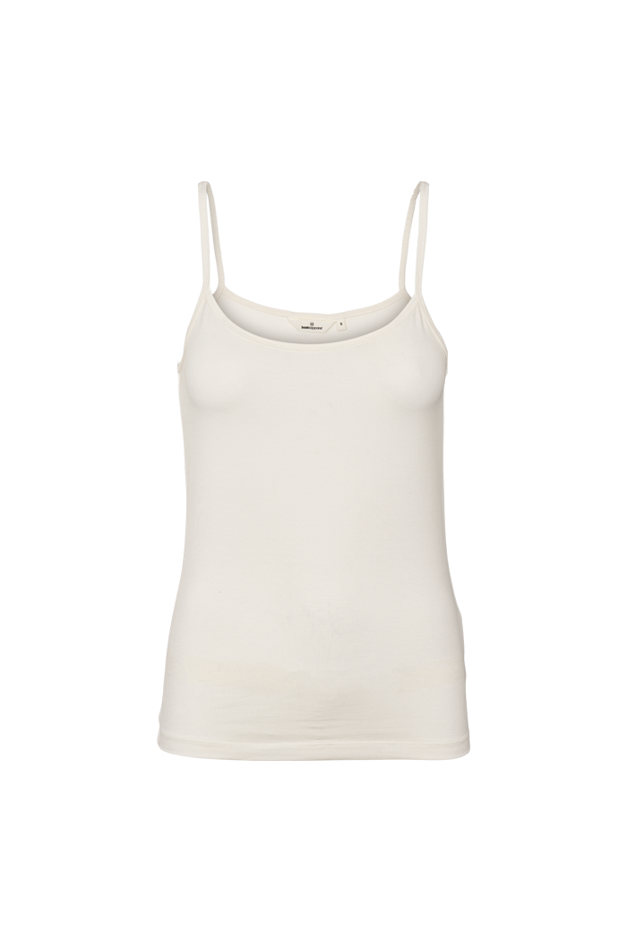 Basic Apparel Jo Strap Top Toppe 003 Off White